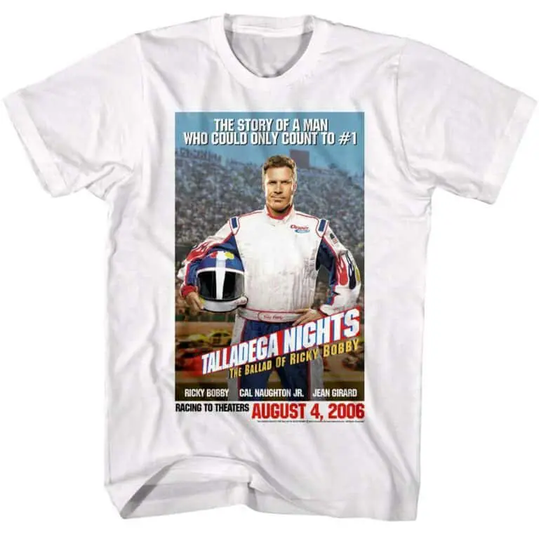 Talladega Nights Movie Poster T-Shirt