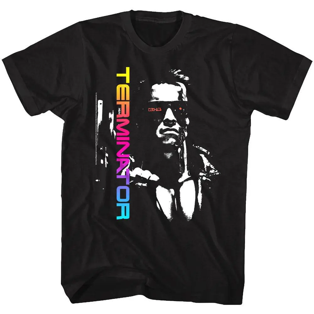 Terminator Neon Rainbow T-Shirt