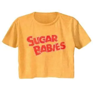 Sugar Babies Candy Pops Women’s Crop Top