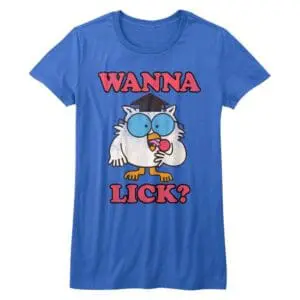 Tootsie Rolls Mr Owl Wanna Lick? Women’s T Shirt
