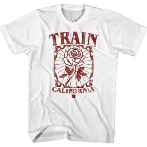 Train California Rose Men’s T Shirt
