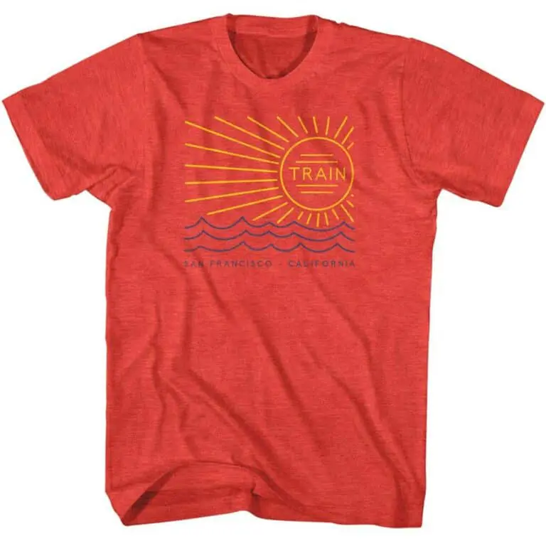 Train San Francisco Sunshine Men’s T Shirt