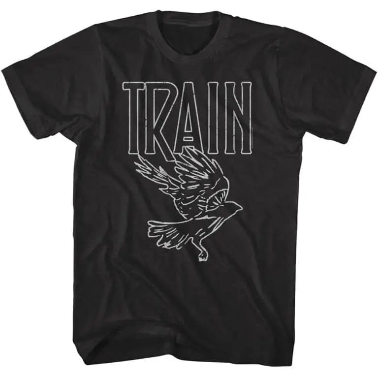 Train Raven Flying Men’s T Shirt