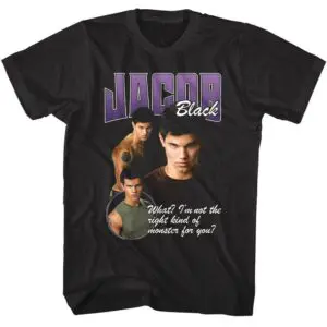 Twilight Jacob Black Kinda Monster Men’s T Shirt