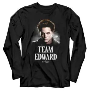 Twilight Team Edward Cullen Men’s Long Sleeve T Shirt