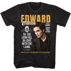 Twilight Edward Cullen Front Page News Men’s T Shirt