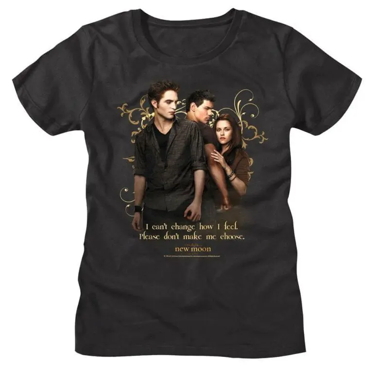 Twilight Edward Jacob and Bella Women’s T Shirt