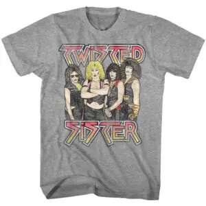 Twisted Sister Glam Rock Men’s T Shirt