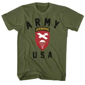 US Army Airborne Division Badge T-Shirt