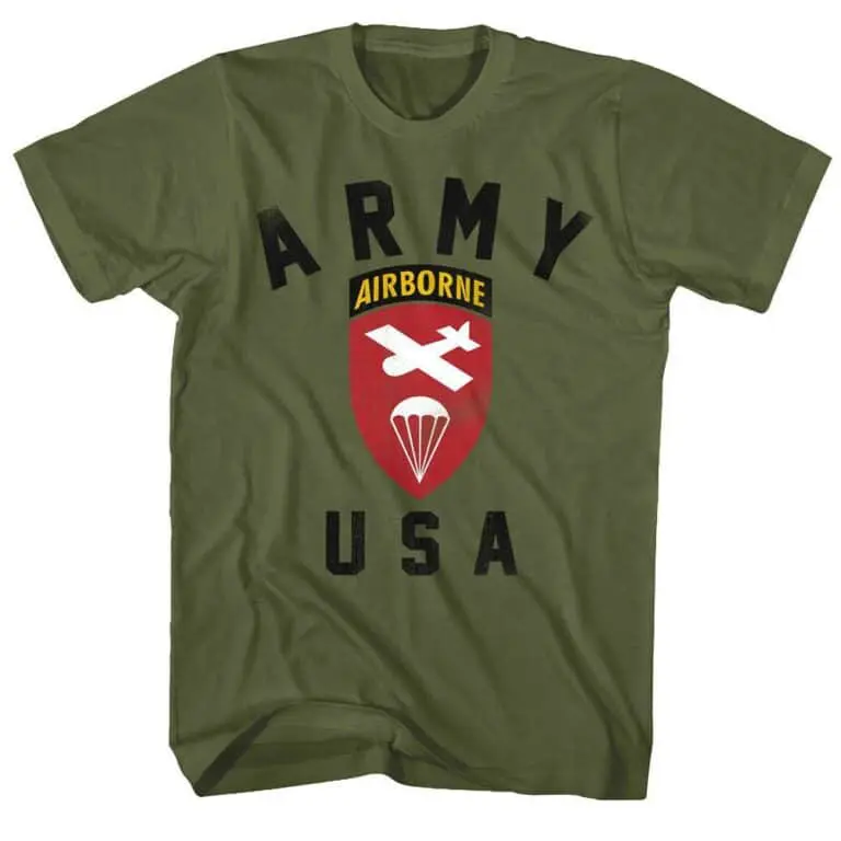 US Army Airborne Division Badge T-Shirt