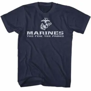 US Marines Logo The Few The Proud Men's T Shirt