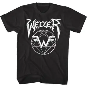 Weezer Metal Logo Men’s T Shirt