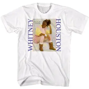 Whitney Houston how Will I Know Single Men’s T Shirt