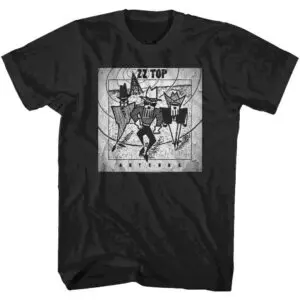 ZZ Top Vintage Antenna Men’s T Shirt