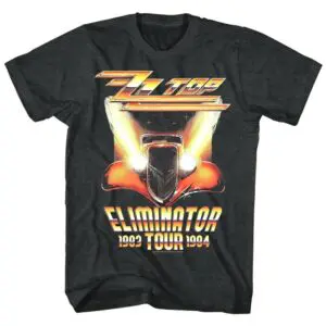 ZZ Top Eliminator Tour 1983-84 Men’s T Shirt