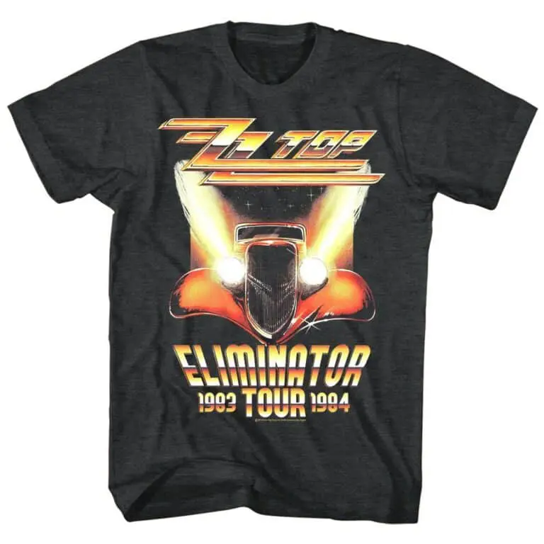 ZZ Top Eliminator Tour 1983-84 Men’s T Shirt