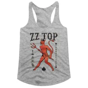 ZZ Top Tonnage Tour Satan Women’s Tank Top