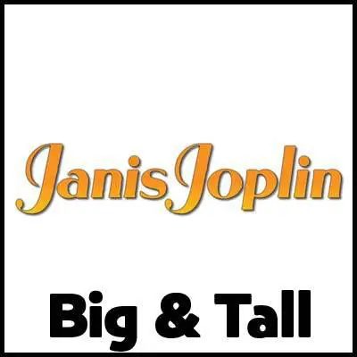 Janis Joplin Big & Tall