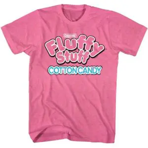 Charms Fluffy Stuff Cotton Candy Pink Men’s T Shirt
