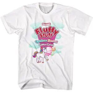 Charms Fluffy Stuff Rainbow Sherbert Men’s T Shirt