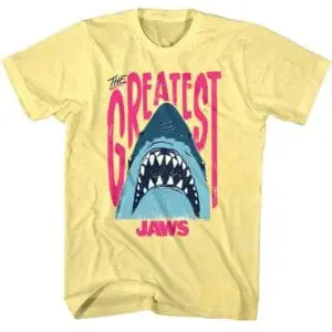 Jaws The Greatest Shark Men’s T Shirt