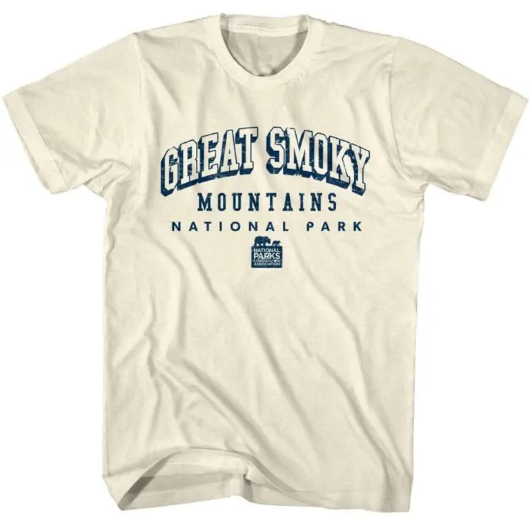 Great Smoky Mountains National Park Varsity Men’s T Shirt