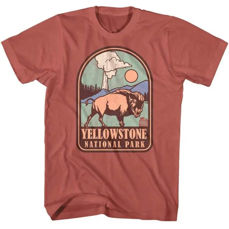 Yellowstone Bison Men’s T Shirt