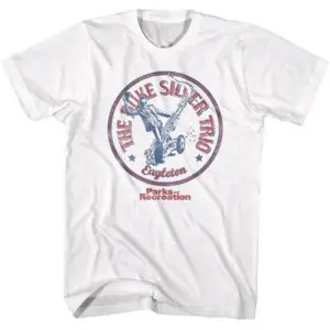 Parks and Recreation Duke Silver Trio Eagleton Men’s T shirt