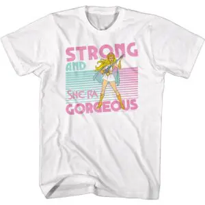 She-Ra Strong & Gorgeous Men’s T Shirt