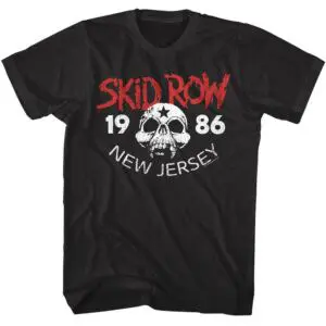 Skid Row New Jersey 1986 Men’s T Shirt