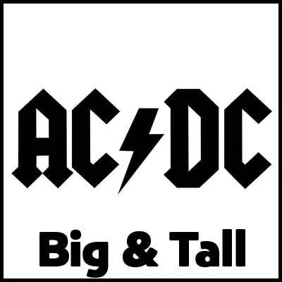 ACDC Big & Tall Tees