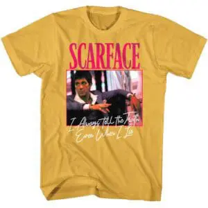Scarface Always Tell The Truth Men’s T Shirt