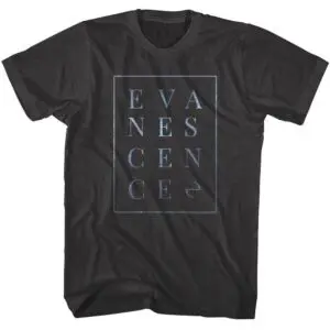 Evanescence Vintage Block Logo Men’s T Shirt