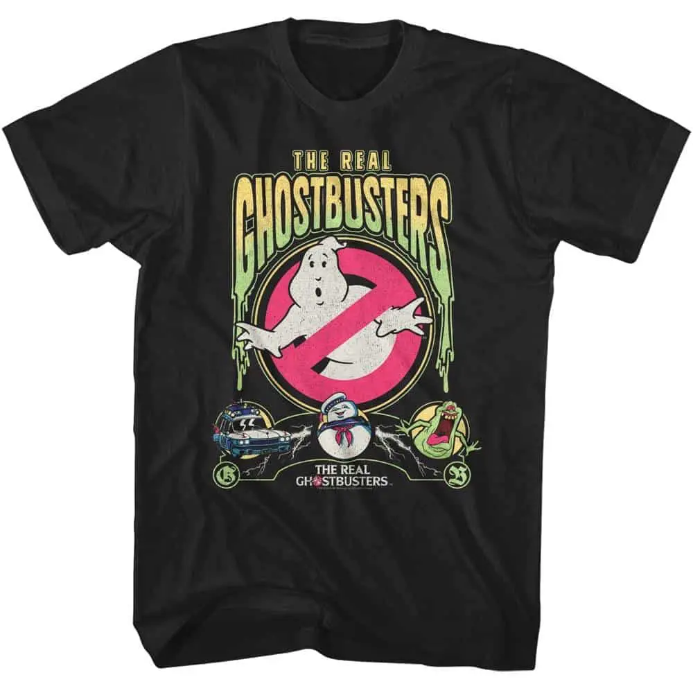 Ghostbusters Slime City Men’s T Shirt