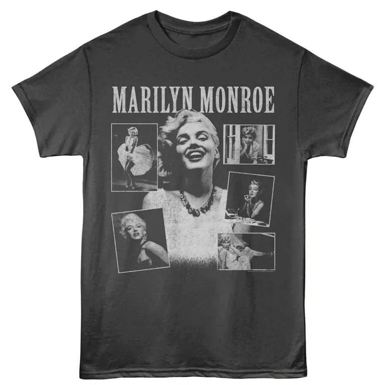 Marilyn Monroe Life in Pictures Men’s T Shirt