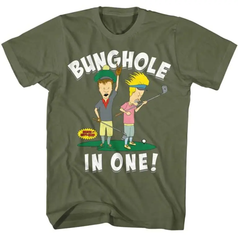 Beavis and Butthead Bunghole In One Men's T Shirt