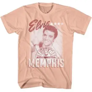 Elvis Presley Memphis Peach Men's T Shirt