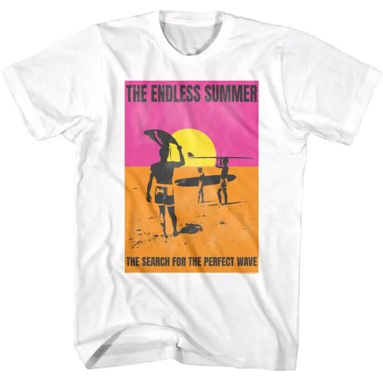 Endless Summer Perfect Wave Poster Men's T Shirt