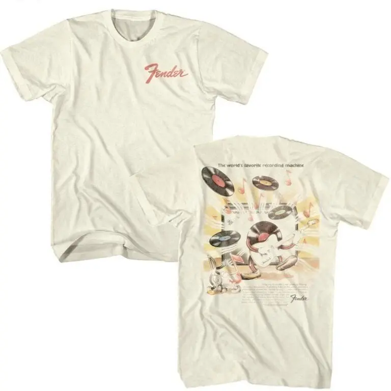 Fender Flying Vinyl Men’s T Shirt