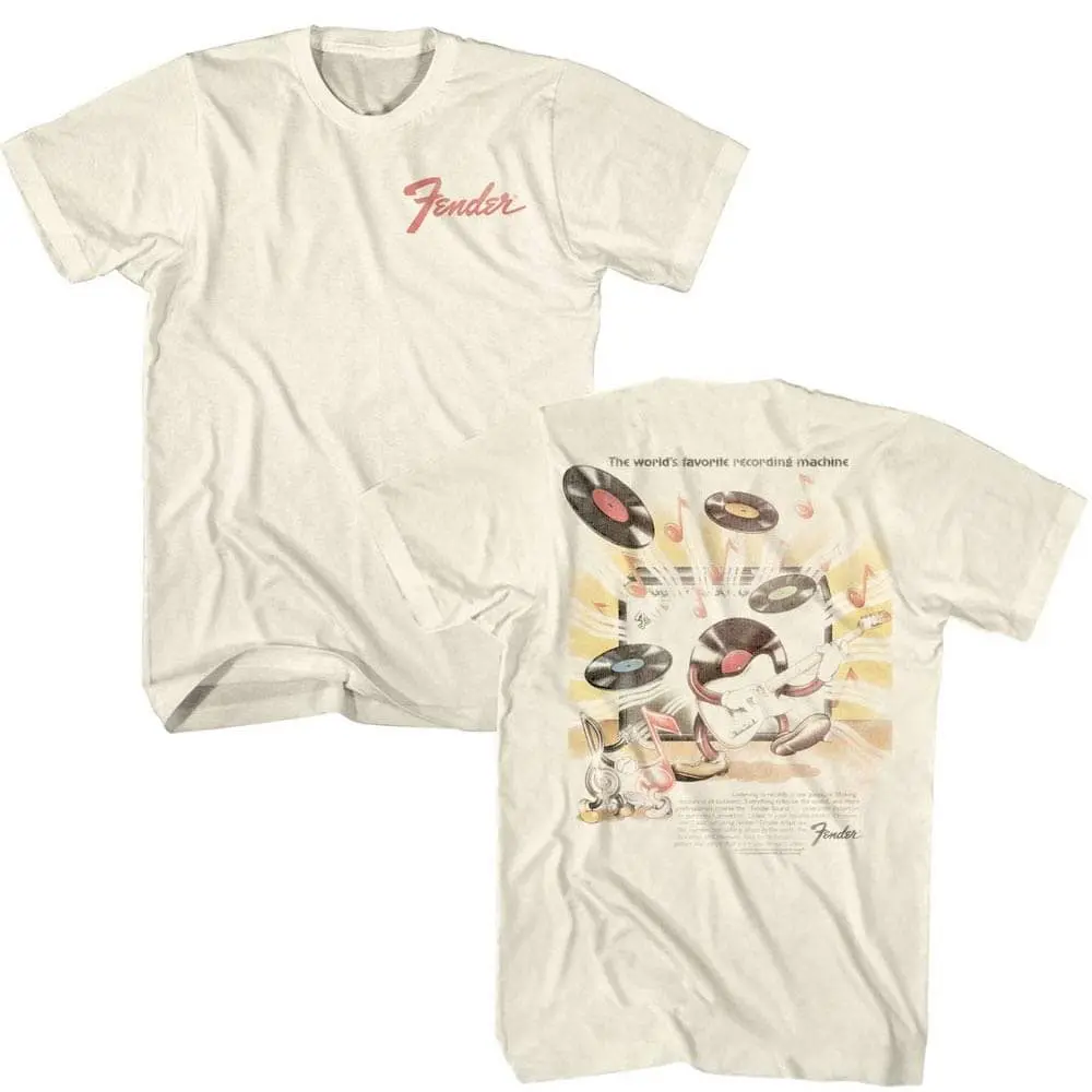Fender Flying Vinyl Men’s T Shirt