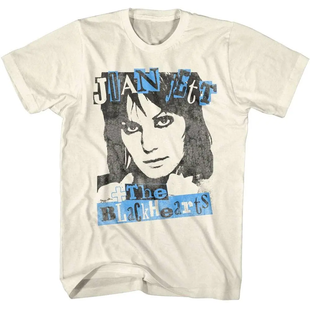 Joan Jett Punk Ransom Note Men's T Shirt
