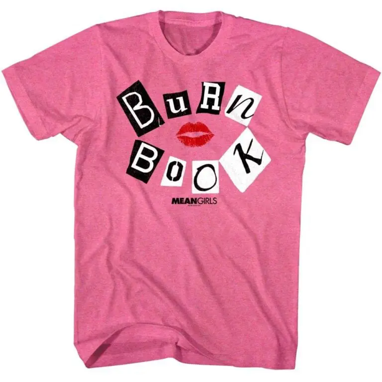 Mean Girls Burn Book Ransom Men’s T Shirt