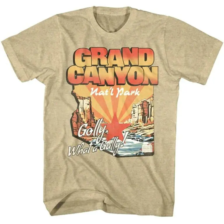 Grand Canyon Golly What a Gully Men's T Shirt
