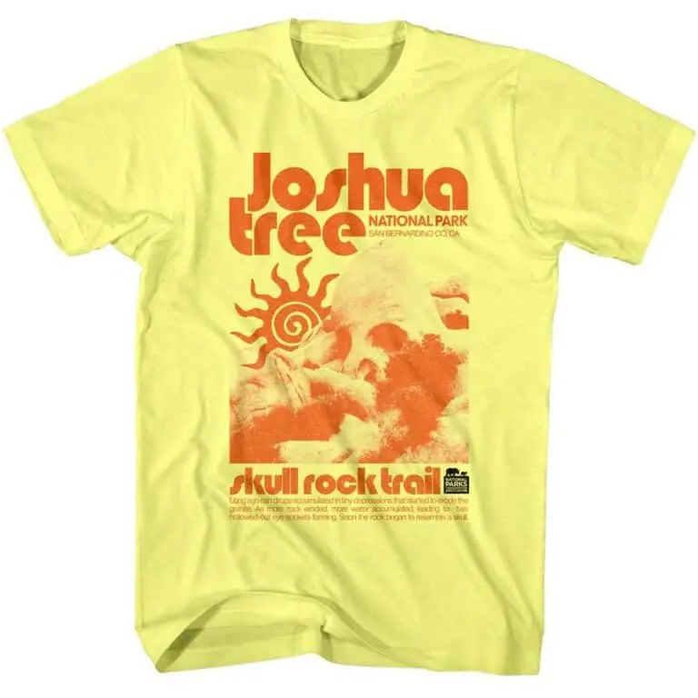 Joshua Tree Skull Rock Trail Men's T Shirt