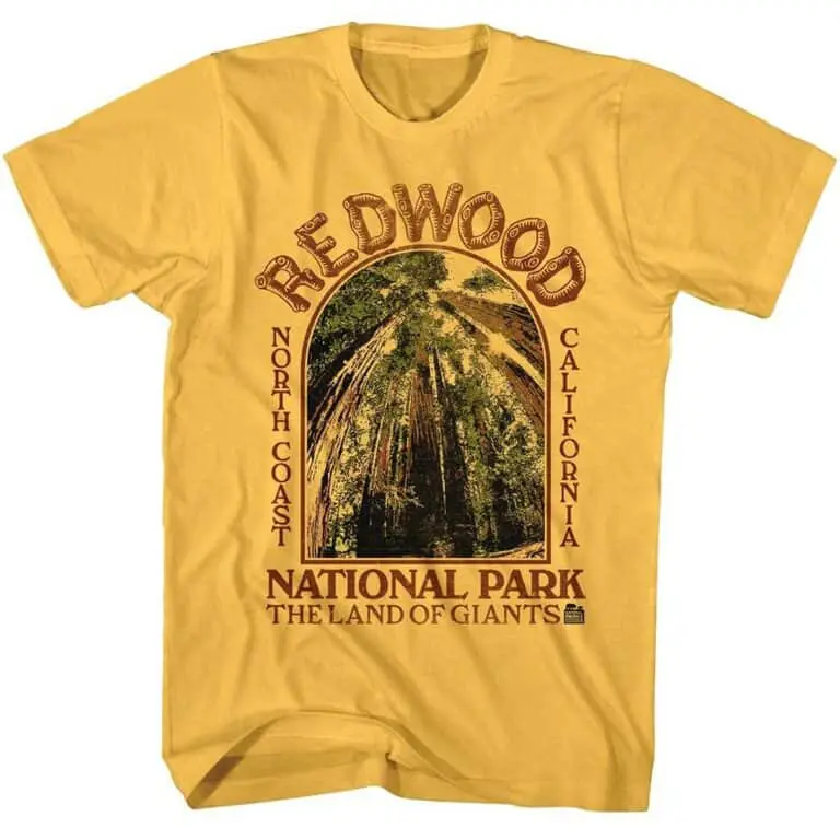Redwood the Land of Giants Men's T Shirt