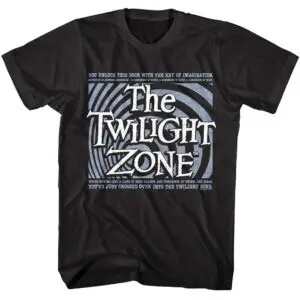 Twilight Zone Opening Narration Men’s T Shirt