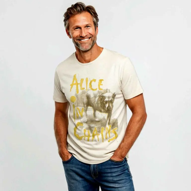 Alice in Chains Three Legged Dog 3D Men's T Shirt