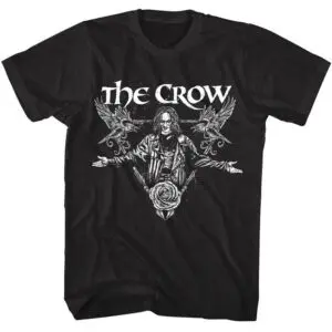 The Crow Eric Draven Dark Rose Men’s T Shirt