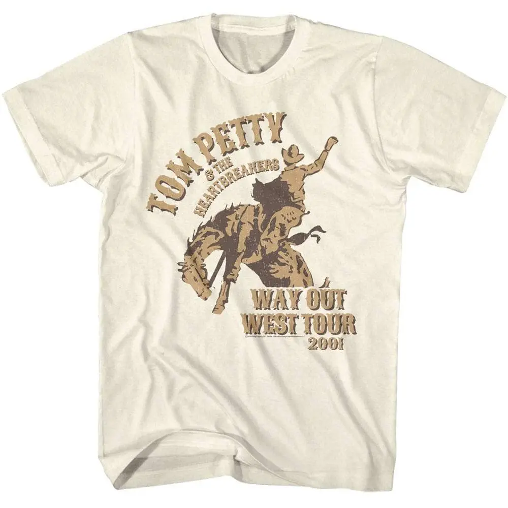 Tom Petty Way Out West Tour 2001 Men’s T Shirt