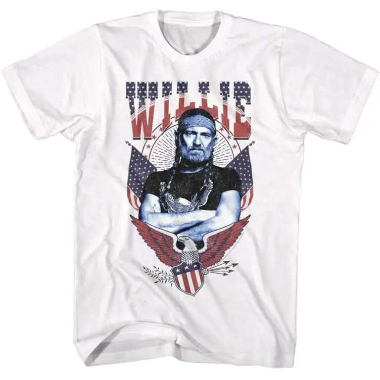Willie Nelson All-American Men's T Shirt